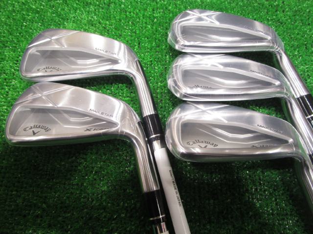 中古ゴルフ X-FORGED MAX STAR 5本の写真