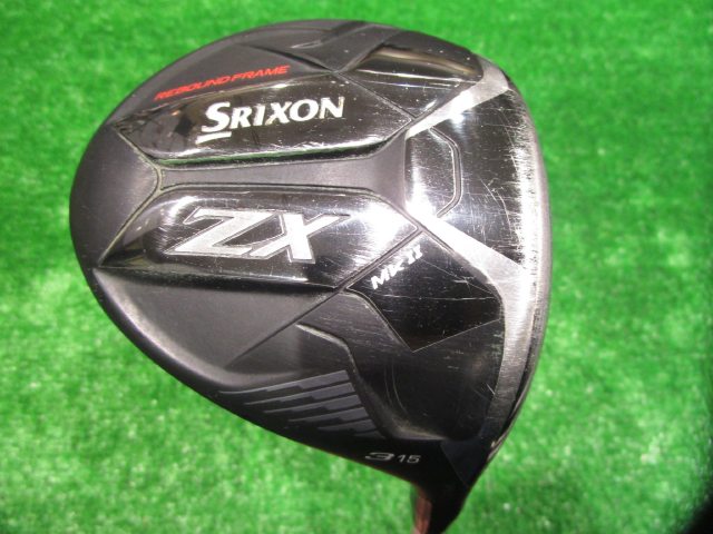 中古ゴルフ スリクソンZX Mk II 3W 15°の写真