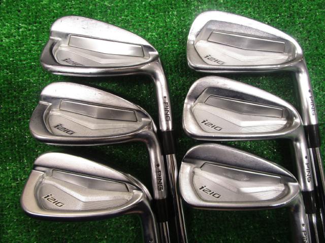PING i210 アイアンセット 6本 PING ピン 中古アイアンセット i210 6本の商品詳細｜中古ゴルフのGK