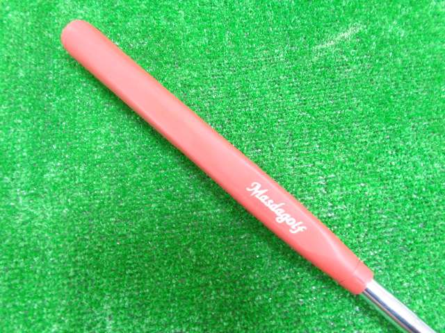 中古 STUDIO-5 ホワイトビーズ仕上げパター ゴルフ用品