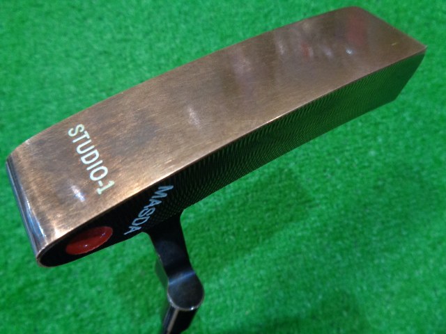 中古ゴルフ STUDIO-1 銅メッキ仕上げの写真