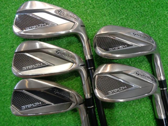 TaylorMade - テーラーメイド ステルス アイアン 5本セット 中古品● TaylorMade - テーラーメイド ステルス アイアン 5本セット 中古