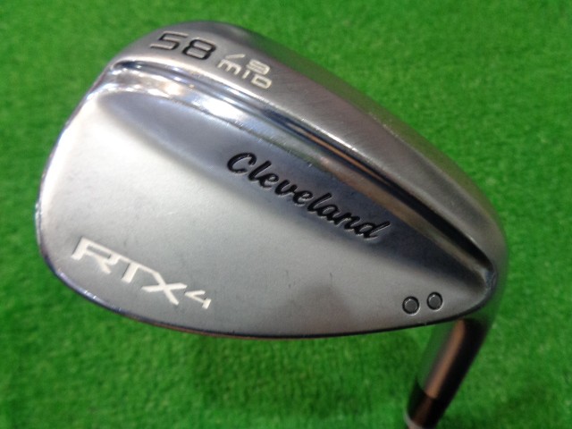 中古ゴルフ RTX-4 TOUR SATIN 58-09MID 58°の写真