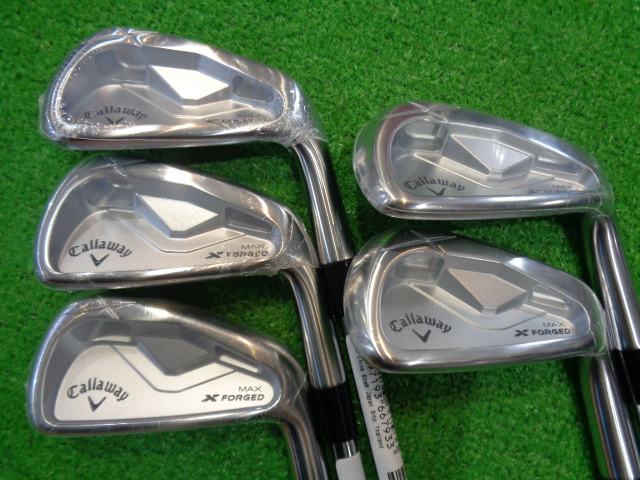 中古ゴルフ X-FORGED MAX 5本の写真