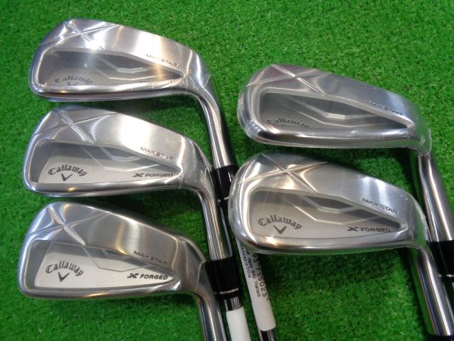 中古ゴルフ X-FORGED MAX STAR 5本の写真