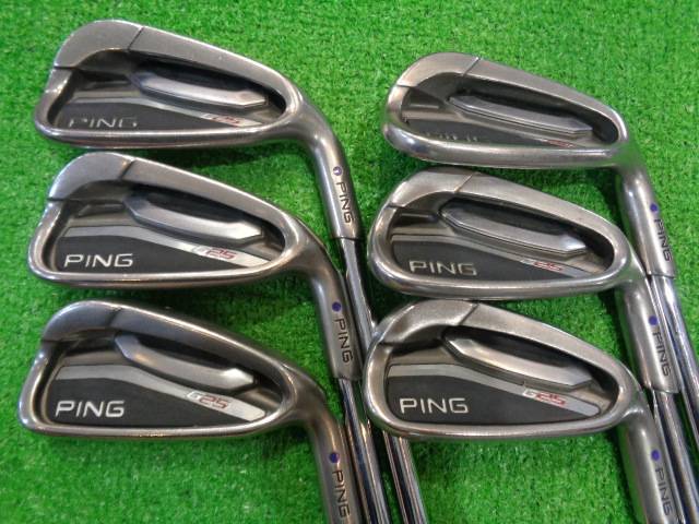 超名器 PING G25 アイアンセット5〜9I, W 計6本 CFS S