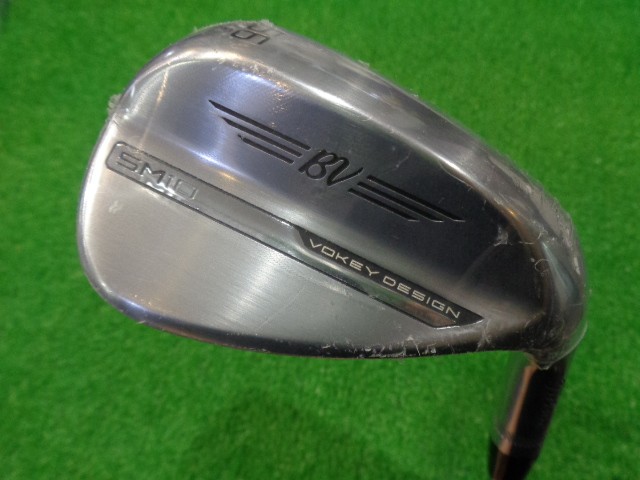 新品未使用 SM10 46° 10F 純正スチールシャフト タイトリスト VOKEY SM10 ウェッジ メンズ 右用 ツアークローム