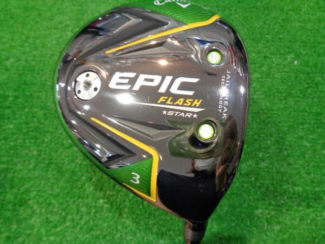 中古ゴルフ EPIC FLASH STAR 3W 15°の写真