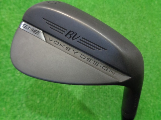 中古ゴルフ ボーケイSM8ジェットブラック50-12F 50°の写真