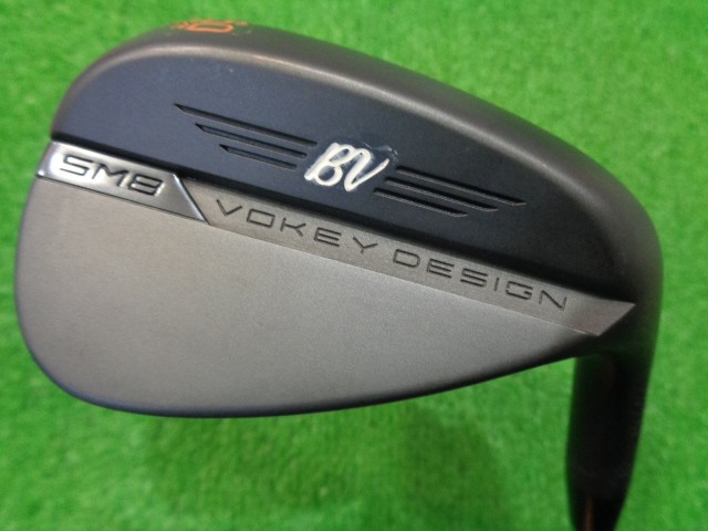 中古ゴルフ ボーケイSM8ジェットブラック50-12F 50°の写真