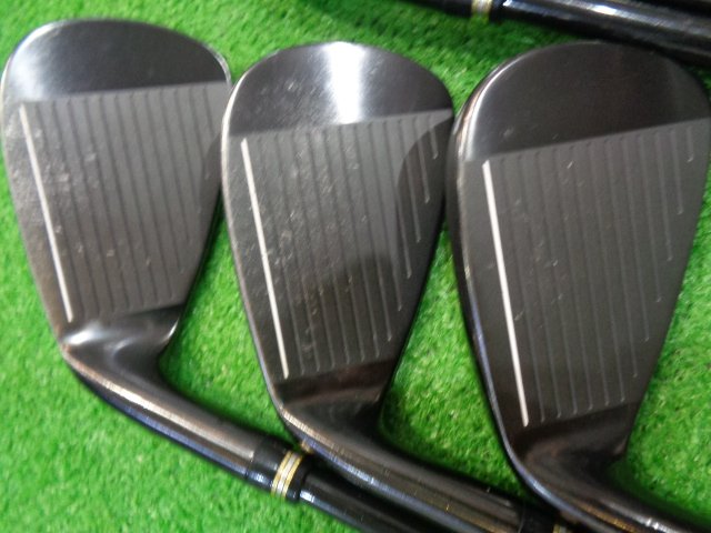 中古 BERES 2024 BLACK 6本アイアンセット ゴルフ用品