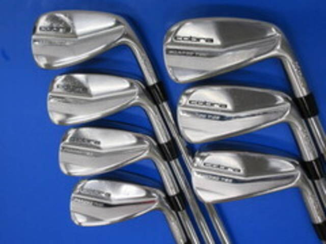 中古ゴルフ cobra アイアンセットの写真