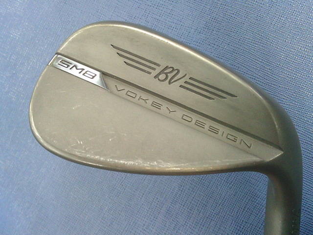 中古ゴルフ Vokey SM8 ジェットブラック 54°-14Fの写真