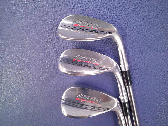 中古ゴルフ KIRKLAND Signature 3本セットの写真