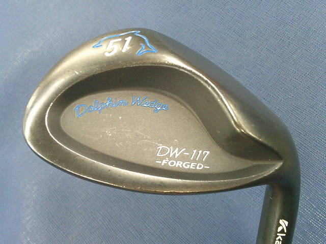 中古ゴルフ DOLPHIN WEDGE DW-117 ブラック 51°の写真