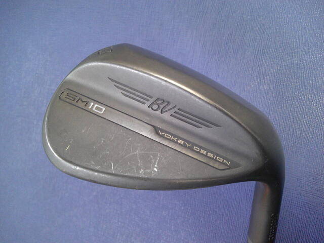 中古ゴルフ Vokey SM10 ジェットブラック 60°-12Dの写真
