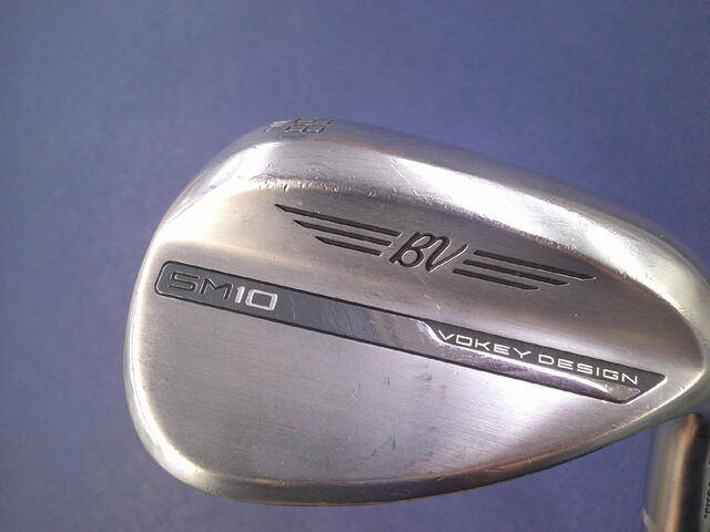 中古ゴルフ Vokey SM10 ツアークローム 58°-10Sの写真