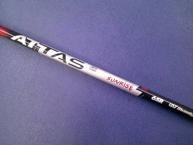 中古ゴルフ ATTAS RX SUNRISE RED 6 (SR) (PING用スリーブ) の写真