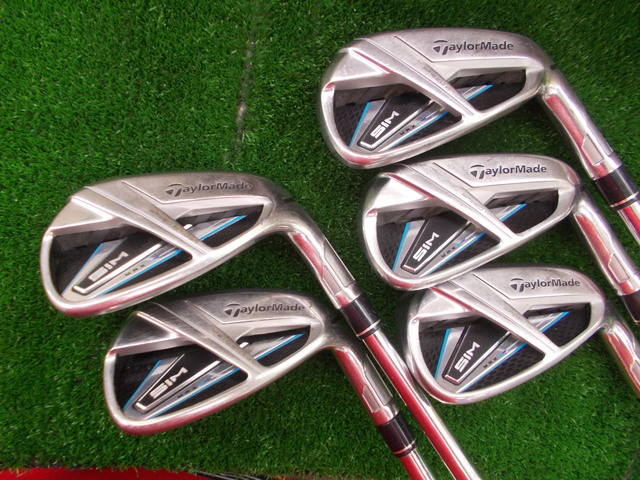 TaylorMade テーラーメイド 中古アイアンセット SIM MAX 5本の