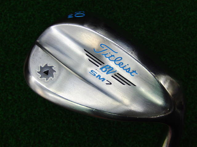 中古ゴルフ Vokey SM7 ツアークローム 60゜-08Mの写真
