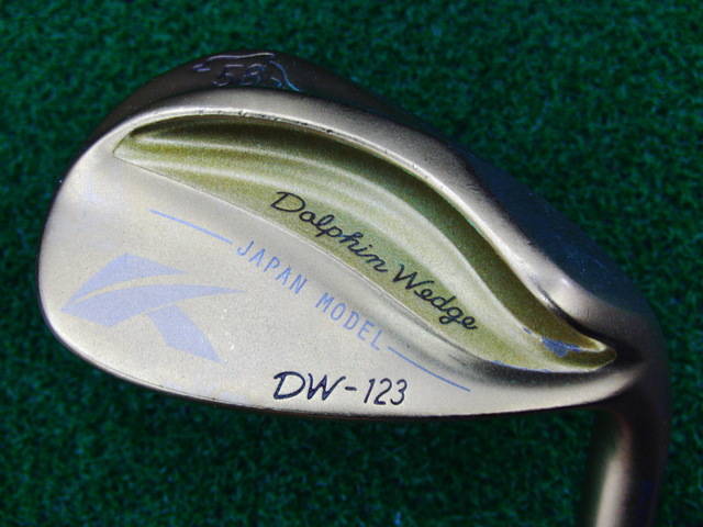 中古ゴルフ DOLPHIN WEDGE DW-123 Gold 58°の写真