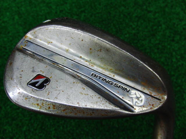 中古ゴルフ BRIDGESTONE BITING SPIN (ノーメッキ) 56°-08°の写真