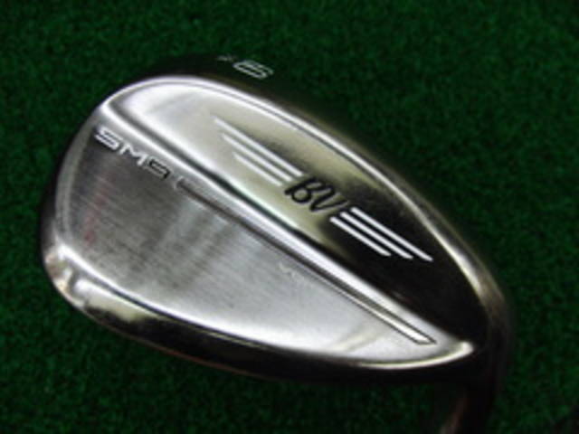 中古ゴルフ Vokey SM9 ブラッシュドスチール 60°-14K