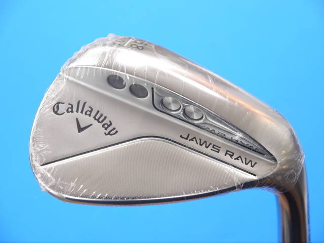 中古ゴルフ JAWS RAW FULL TOE クロム 58°-10Jの写真
