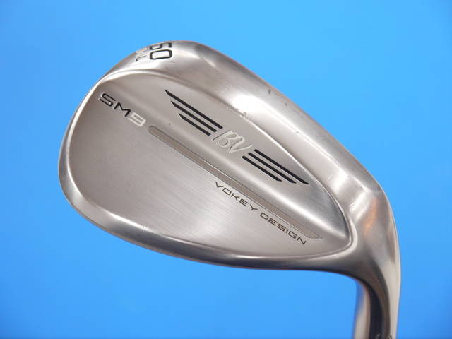 中古ゴルフ Vokey SM9 ツアークローム 60°-04Lの写真