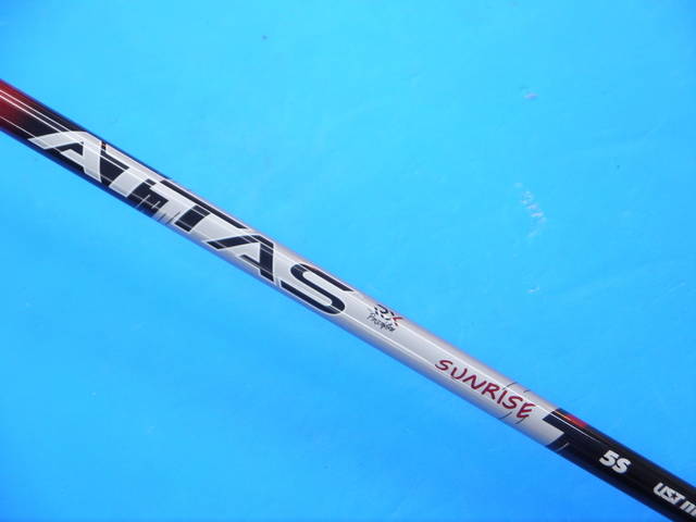 中古ゴルフ (Ｓ) ATTAS RX SUNRISE RED 5 (テーラーメイド用スリーブ)の写真