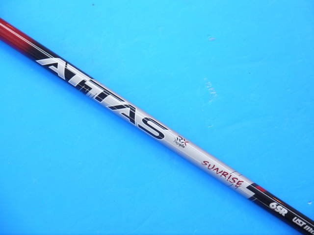 中古ゴルフ (SR) ATTAS RX SUNRISE RED 6 (テーラーメイド用スリーブ)の写真
