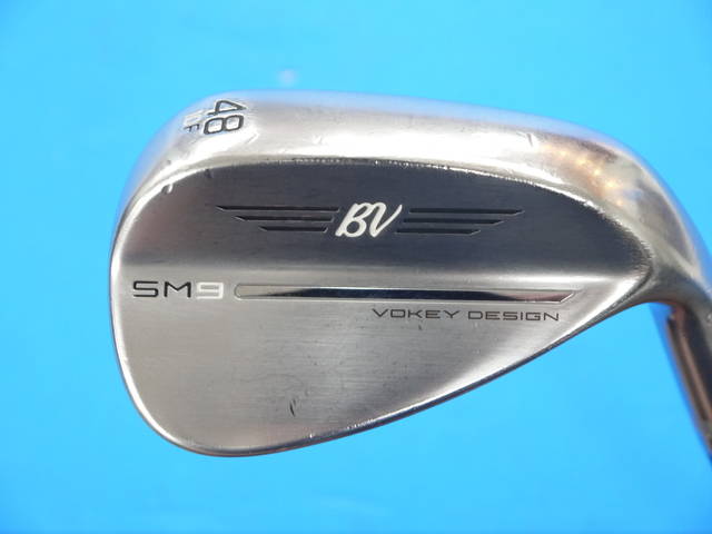 中古ゴルフ Vokey SM9 ツアークローム 48°-10Fの写真