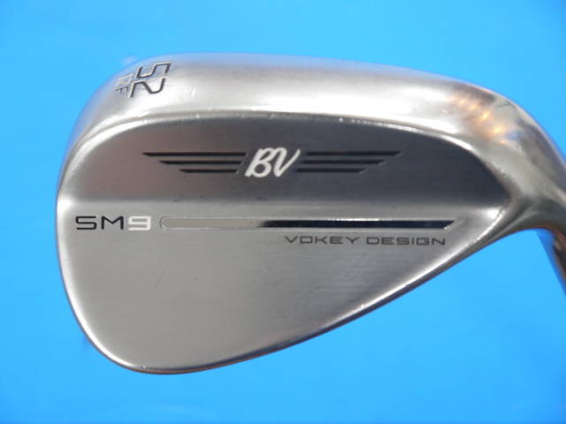 中古ゴルフ Vokey SM9 ツアークローム 52°-12Fの写真