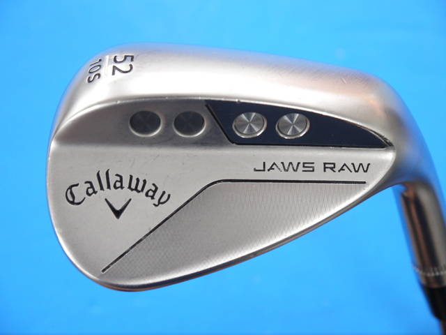 中古ゴルフ JAWS RAW クロム 52°-10Sの写真