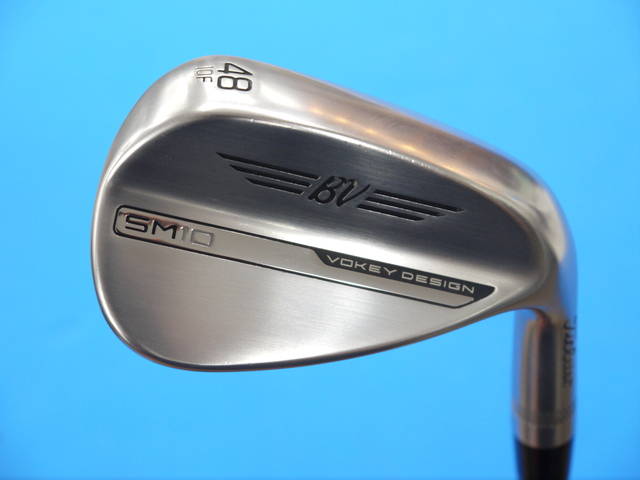 中古ゴルフ Vokey SM10 ツアークローム 48°-10Fの写真