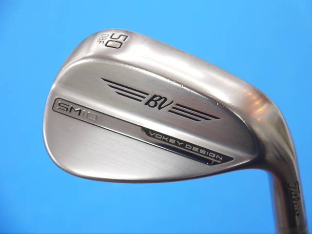 中古ゴルフ Vokey SM10 ツアークローム 50°-08Fの写真