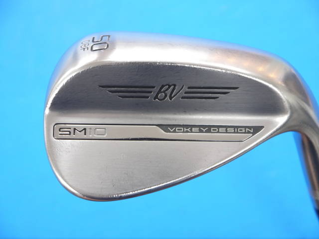 中古ゴルフ Vokey SM10 ツアークローム 50°-08Fの写真