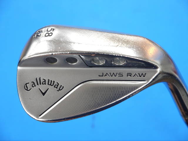 中古ゴルフ JAWS RAW クロム 58°-08Zの写真