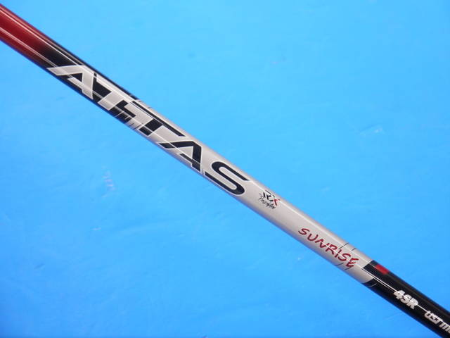 中古ゴルフ (SR) ATTAS RX SUNRISE RED 4 (テーラーメイド用スリーブ)の写真
