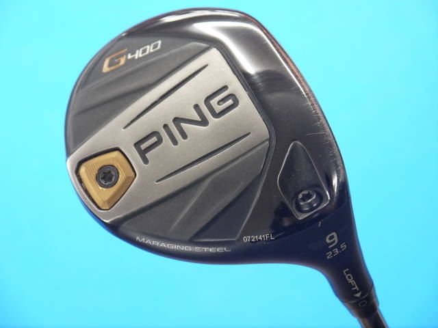 PING G400 フェアウェイウッド 23.5度 PING ピン 中古フェアウェイウッド G400 (付属無) #9(23.5゜)の