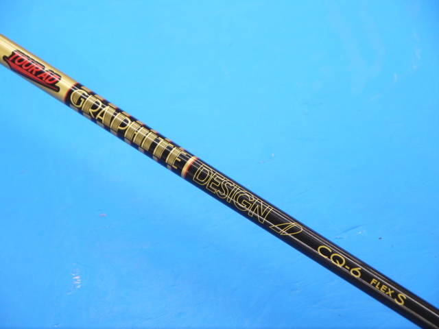 中古ゴルフ (Ｓ) TOUR AD CQ-6 (スリーブ付)の写真