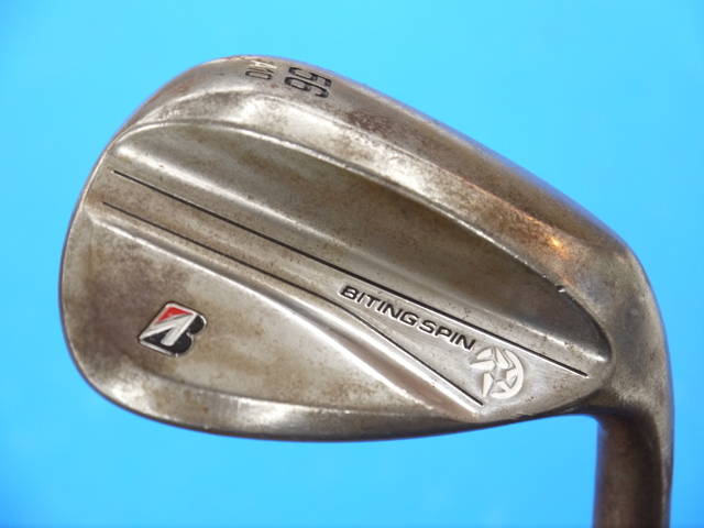 中古ゴルフ BRIDGESTONE BITING SPIN (ノーメッキ) 56°-10°の写真