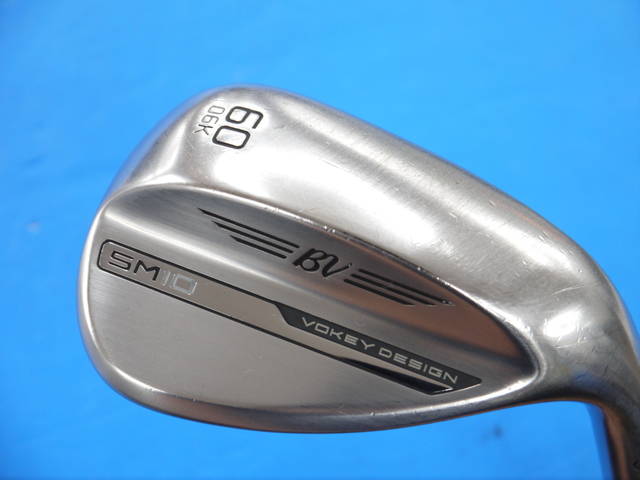 中古ゴルフ Vokey SM10 ツアークローム 60°-06Kの写真