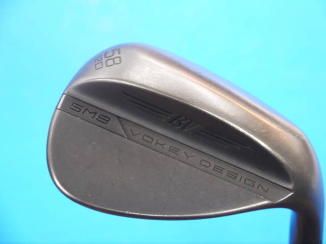 中古ゴルフ Vokey SM8 ジェットブラック 58°-12Dの写真