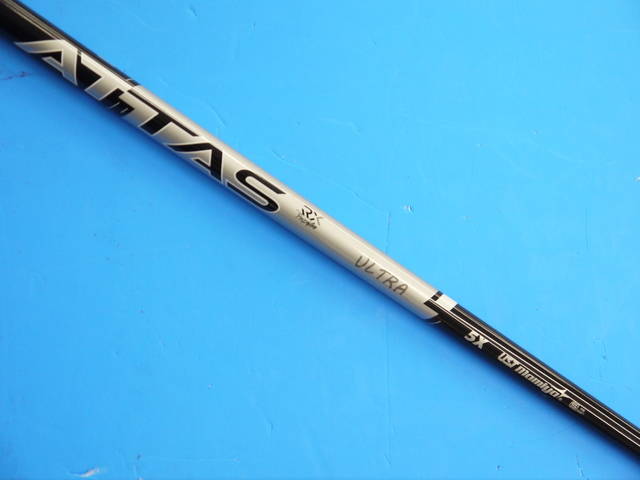 中古ゴルフ ATTAS RX ULTRA BLACK 5 (X) (テーラーメイド用スリーブ) の写真