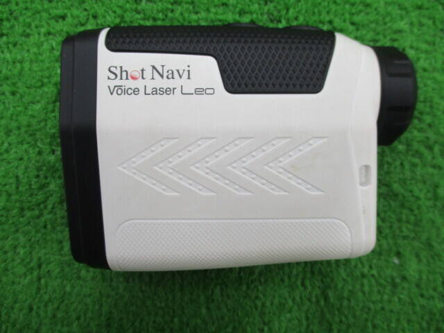 中古ゴルフ Shot Navi Voice Laser Leo ホワイトの写真