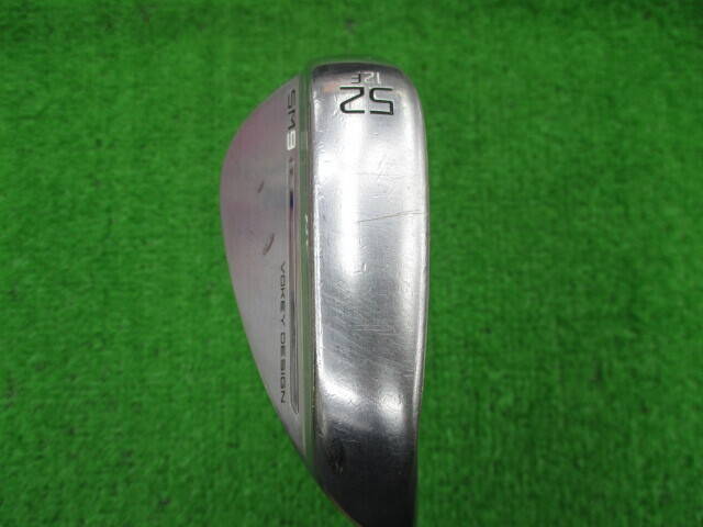 中古ゴルフ Vokey SM9 ツアークローム 52°-12Fの写真