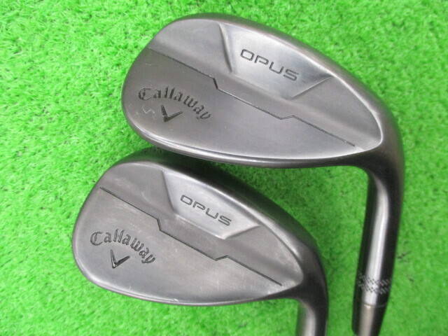 未使用品　キャロウェイ　OPUS ブラック　　ウェッジ　2本セット Callaway キャロウェイ ゴルフ OPUS ブラック ウェッジ オーパス