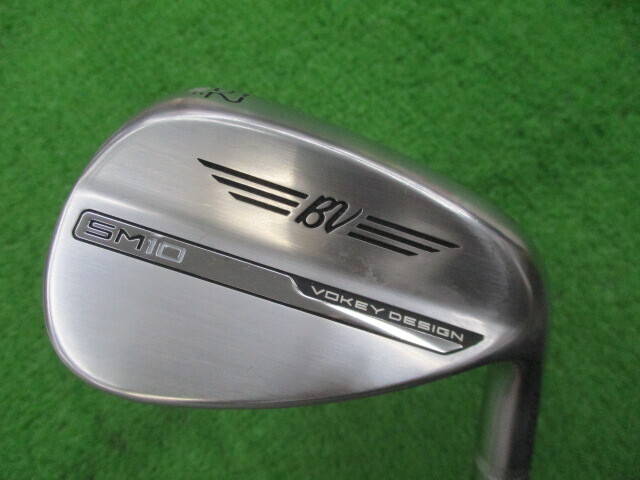 中古ゴルフ Vokey SM10 ツアークローム 52°-08Fの写真