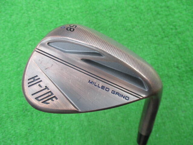 中古ゴルフ MILLED GRIND HI-TOE (2022) カッパー 58°-10°の写真
